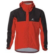 メンズブレステックレインジャケット メンズ 防水ジャケット レッド×ブラック(056009) Mサイズ ODJ97031