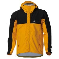 メンズブレステックレインジャケット メンズ 防水ジャケット オレンジ×ブラック（183009） Mサイズ ODJ97031