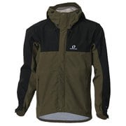 メンズブレステックレインジャケット メンズ 防水ジャケット カーキ×ブラック(389009) Mサイズ ODJ97031