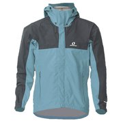 メンズブレステックレインジャケット メンズ 防水ジャケット ワタユキブルー×スモーキーグレー（671006） BLサイズ ODJ97031