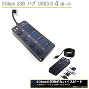 高速転送5Gbps USB ハブ USB3.0 4ポート RM-2841-4HUB