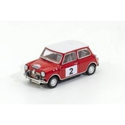 KS078-447 1/64 Mini Cooper （RHD） 1966 #2 レッド [ダイキャストミニカー]