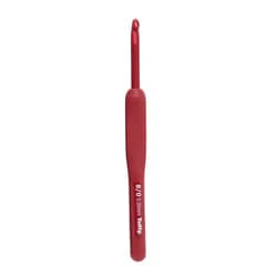 ETIMO（エティモ） クッショングリップ付き かぎ針 8/0 レッド TED-080