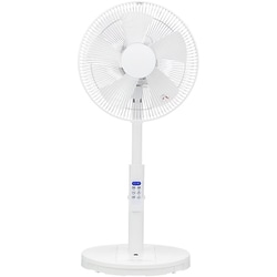 リビング扇風機 DCモーター搭載 30cm 5枚羽根 ホワイト YT-DS3431GFR（W）