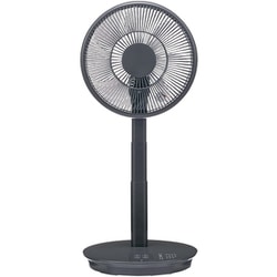リビング扇風機 DCモーター搭載 30cm 7枚羽根 グレー YT-D3493GFR（H）