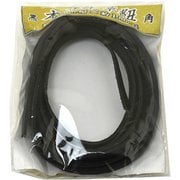 牛革ひも角5.0mmx1.8m黒 00552004
