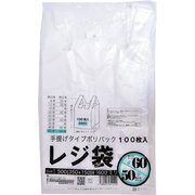 1000枚ケース売:レジ袋透明東60西50号10冊入350(500)x600(100枚/冊) 00723260