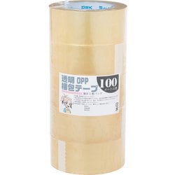 50巻セット（箱売）OPPテープ（No48）48mmx100M透明 01291111