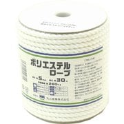ポリエステルボビン巻ロープ5mmx 30m + 60020035