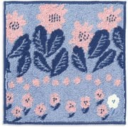 70-3850065 [kippis マルケッタ 20cm×20cm ブルー タオルハンカチ]