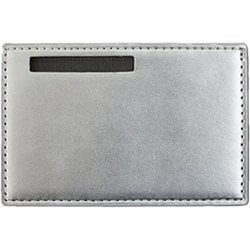 PUレザーマイナカードケース シルバー TCMCPU-SV