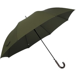長傘 キレがある傘 70cm ジャンプ式 ナノ撥水加工 8本骨 グラスファイバー骨使用 カーキ LJ-220320