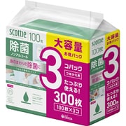 スコッティ ウェット 除菌 ノンアルコール 100枚 つめかえ用 3コパック
