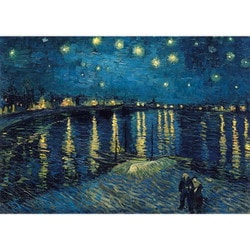 12000064 ゴッホ「ローヌ川の星月夜」 [ジグソーパズル 1000ピース]