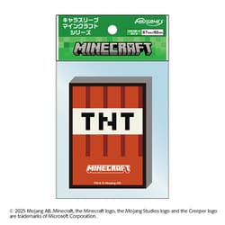 Minecraft（マインクラフト） キャラスリーブ TNT [トレーディングカード用品]