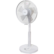 リビング扇風機 DCモーター搭載 メカ式 ホワイト KI-180DC