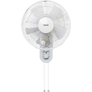 壁掛け扇風機 引き紐式 ホワイト KI-W293