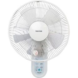 壁掛け扇風機 フルリモコン ホワイト KI-W283R