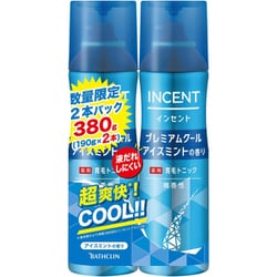 限定 インセント 薬用育毛トニック プレミアムクール アイスミントの香り 190g ペアパック [育毛剤]