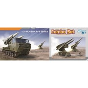 DR3588 1/35 アメリカ軍 M727 MIM-23自走ミサイルキャリア ＆ MIN-23 ホーク M192対空ミサイルランチャー コンボセット [組立式プラスチックモデル]
