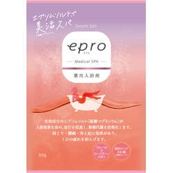 薬用入浴剤 エプロメディカルスパ フルール＆ローズティーの香り 50g