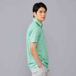 【限定】Tour仕様 Think Golf PG カモ柄 ポロシャツ サイズ：6 ANTIQUA GOLF×STCH ポロシャツ メンズ 送料無料・(80)メール便可