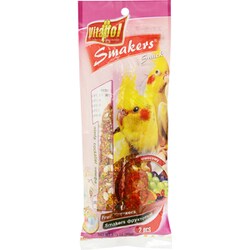 ZVP-2206 [Vitapol スマッカーズ オカメインコのための栄養補助食 フルーツ 2本入]