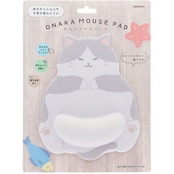 おなかマウスパッド ねこ ハチワレ S4141164