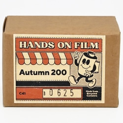 ネガカラーフィルム 36枚撮り ISO200 HANDS ON FILM AUTUMN200 135-36EX