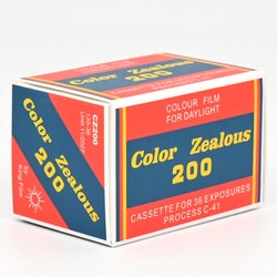 ネガカラーフィルム 36枚撮り ISO200 KING ZEALOUS200 135-36EX