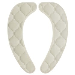 モッチン mocchin 貼るだけ 冷感 便座シート グレー 触れた瞬間ひんやりサラサラ冷感 抗菌・防臭・消臭加工 洗える