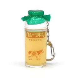 AT089942 みみちゃん堂 牛乳ビンキーホルダー フルーツ