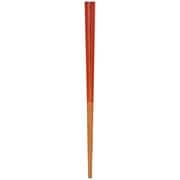 食洗箸 凪 レッド 23cm 箸 先角 食洗機可 日本製