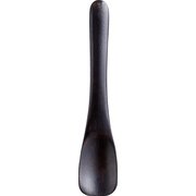 素地 ポッコリ型 黒染 デザートスプーン 12.5cm