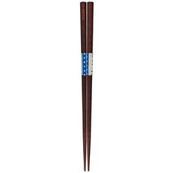 食洗箸 ファミーユ ブルー 23cm 食洗機可 日本製