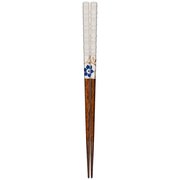 食洗箸 桔花 ホワイト 23cm 食洗機可 日本製