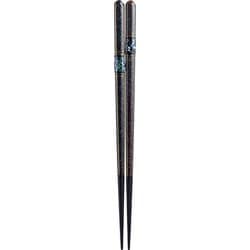 箸 貝霧氷 23cm 箸先漆塗り 日本製