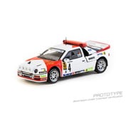 T64P-001-86RC04 1/64 Ford RS200 Rallye Catalunya 1986 Antonio Zanini/Josep Autet [ダイキャストミニカー]