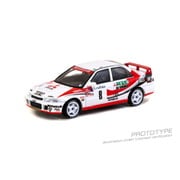 T64G-048-93MCR08 1/64 Mitsubishi Lancer Evolution Rallye Monte-Carlo 1993 K. Eriksson/S. Parmander [ダイキャストミニカー]