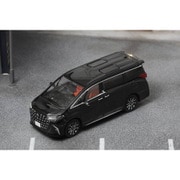 LL-041-184 1/64 Toyota Alphard 2024 （RHD） ブラック [ダイキャストミニカー]