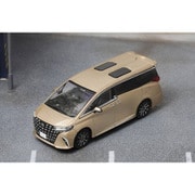 LL-041-186 1/64 Toyota Alphard 2024 （RHD） ゴールド [ダイキャストミニカー]