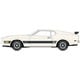 AWSP173B 1/64 1973 フォード マスタング マッハ 1 パールホワイト [ダイキャストミニカー]