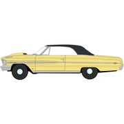 AWSP174A 1/64 1964 フォード ギャラクシー 500XL サンシャインイエロー/ブラック [ダイキャストミニカー]