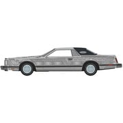AWSP175A 1/64 1979 リンカーン コンチネンタル ローライダー シルバーメタリック [ダイキャストミニカー]