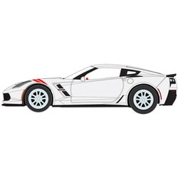 AWSP176A 1/64 2018 シェビー コルベット グランドスポーツ アークティックホワイト [ダイキャストミニカー]