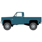 AWSP179A 1/64 1981 シェビー シルバラード 10 ステップサイド ミディアムブルー [ダイキャストミニカー]