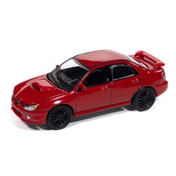 JLCT015A2R 1/64 2006 スバル WRX メカム オークション レッド [ダイキャストミニカー]