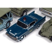 JLML011B3AP 1/64 1957 シェビー ベルエアー USエアフォース ポリス [ダイキャストミニカー]