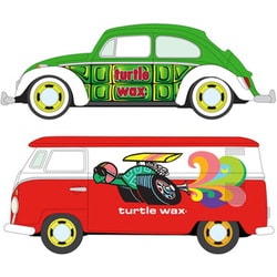 JLPK023A2TW 1/64 Turtle Wax バージョン A 2-カー セット [ダイキャストミニカー]