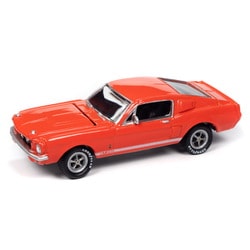 JLSP393 1/64 1967 シェルビー GT350 メカム オークション キャンディーアップルレッド [ダイキャストミニカー]